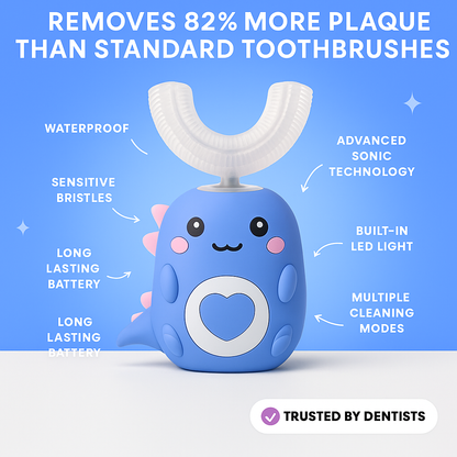 ZappyBrush U-Shaped 360º Ultrasonic Toothbrush